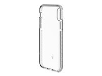Force Case Life - Coque de protection pour téléphone portable - élastomère thermoplastique (TPE), polyuréthanne thermoplastique (TPU) - transparent - pour Apple iPhone XR FCLIFENIP61T
