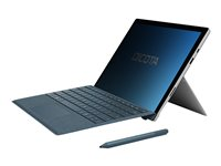 DICOTA Secret - Filtre de confidentialité pour ordinateur portable - 4 voies - adhésif - transparent - pour Microsoft Surface Pro (Mi-2017) D31452