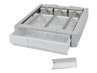 Ergotron Supplemental Storage Drawer, Single - Boîtier de rangement - blanc grisé - montable sur chariot 97-862