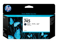 HP 745 - 130 ml - noir mat - original - DesignJet - cartouche d'encre - pour DesignJet Z2600 PostScript, Z5600 PostScript F9J99A
