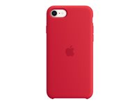 Apple - (PRODUCT) RED - coque de protection pour téléphone portable - silicone - rouge - pour iPhone 7, 8, SE (2e génération), SE (3rd generation) MN6H3ZM/A