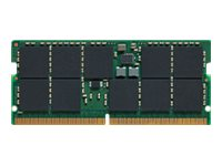 Kingston - DDR5 - module - 32 Go - SO DIMM 262 broches - 4800 MHz / PC5-38400 - CL40 - 1.1 V - mémoire sans tampon - on-die ECC KSM48T40BD8KM-32HM