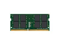 Kingston - DDR4 - module - 32 Go - SO DIMM 260 broches - 3200 MHz / PC4-25600 - CL22 - 1.2 V - mémoire sans tampon - non ECC KCP432SD8/32