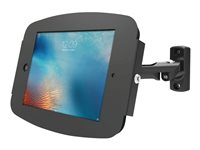 Compulocks Space Swing Arm iPad 12.9" Wall Mount Black - Boîtier - Anti-vol - pour tablette - verrouillable - aluminium de haute qualité - noir - pour Apple 12.9-inch iPad Pro (1ère génération, 2e génération) 827B290SENB