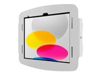 Compulocks iPad 10.9" 10th Support Boitier mural Space Blanc - Kit de montage (support mural) - pour tablette - verrouillable - aluminium de haute qualité - blanc - Interface de montage : 100 x 100 mm - pour Apple 10.9-inch iPad (10ème génération) 209IPDSW
