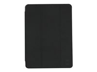 MW Folio Slim - Étui à rabat pour tablette - polyuréthane, polycarbonate - noir, transparent - 12.9" - pour Apple 12.9-inch iPad Pro (4ème génération, 5ème génération) MW-300064-P