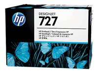 HP 727 - Gris, jaune, cyan, magenta, noir mat, photo noire - tête d'impression - pour DesignJet T1500, T1530, T2500, T2530, T920, T930 B3P06A