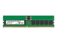Micron - DDR5 - module - 32 Go - DIMM 288 broches - 4800 MHz / PC5-38400 - CL40 - 1.1 V - mémoire enregistré - ECC MTC20F2085S1RC48BR