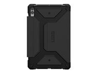 UAG Samsung Galaxy Tab S9 Plus 12.4" - Metropolis Folio - Black - Étui à rabat pour tablette - polyuréthane (PU) - mallard - pour Samsung Galaxy Tab S9+ 224340114040