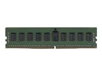 Dataram Value Memory - DDR4 - module - 16 Go - DIMM 288 broches - 2666 MHz / PC4-21300 - CL19 - 1.2 V - mémoire enregistré - ECC DVM26R2T8/16G