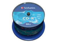 Verbatim - 50 x CD-R - 700 Mo (80 min) 52x - spindle 43351
