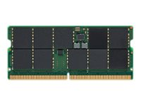 Kingston - DDR5 - module - 16 Go - SO DIMM 262 broches - 4800 MHz / PC5-38400 - CL40 - 1.1 V - mémoire sans tampon - ECC KTL-TN548T-16G