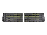 Cisco Catalyst 2960XR-48FPS-I - Commutateur - C3 - Géré - 48 x 10/100/1000 (PoE+) + 4 x Gigabit SFP - de bureau, Montable sur rack - PoE+ (740 W) WS-C2960XR-48FPS-I