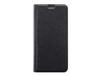 BIGBEN Connected folio case - Étui à rabat pour téléphone portable - synthétique - noir - pour Huawei Y6s ETUIFHUAWEIY6S
