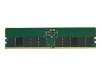 Kingston - DDR5 - module - 16 Go - DIMM 288 broches - 4800 MHz / PC5-38400 - CL40 - 1.1 V - mémoire sans tampon - ECC KTL-TS548E-16G