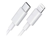 DLH DY-TU4090W - Câble Lightning - Lightning mâle pour 24 pin USB-C mâle - 1 m - blanc DY-TU4090W