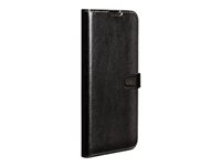 BIGBEN Connected Folio Wallet - Étui à rabat pour téléphone portable - synthétique - noir - pour Samsung Galaxy A20e FOLIOGA20EB
