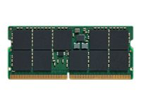 Kingston - DDR5 - module - 32 Go - SO DIMM 262 broches - 4800 MHz / PC5-38400 - CL40 - 1.1 V - mémoire sans tampon - ECC KTL-TN548T-32G