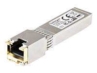 StarTech.com Module SFP+ RJ45 compatible Cisco - Adaptateur SFP / Mini GBIC en cuivre 10GBASE-T jusqu'à 30 m - Garantie à vie - Module transmetteur SFP+ - 10GbE - 10GBase-T - RJ-45 - jusqu'à 30 m SFP10GBTCST
