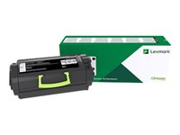 Lexmark 522X - À rendement extrêmement élevé - noir - original - cartouche de toner LCCP, LRP - pour Lexmark MS811dn, MS811dtn, MS811n, MS812de, MS812dn, MS812dtn 52D2X00