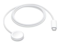 Apple Magnetic - Câble de chargement de montre intelligent - 24 pin USB-C mâle - 1 m - pour Watch SE, Series 7, Series 8, Series 9, Ultra, Ultra 2 MT0H3ZM/A