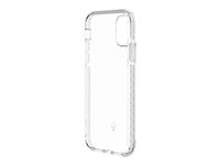 Force Case Life - Coque de protection pour téléphone portable - élastomère thermoplastique (TPE), polyuréthanne thermoplastique (TPU) - transparent - pour Apple iPhone 11 FCLIFENIP1961T