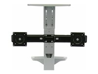 Ergotron - Kit de montage (attaches, étagère, support d'étagère) - pour caméra de visioconférence - gris 97-500-055