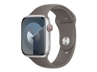 Apple - Bracelet pour montre intelligente - 45 mm - M/L (s'adapte aux poignets de 160 - 210 mm) - argile MT493ZM/A