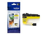 Brother LC426Y - À rendement élevé - jaune - original - cartouche d'encre - pour Brother MFC-J4335, MFC-J4340, MFC-J4535, MFC-J4540 LC426Y