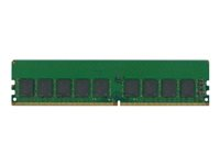 Dataram Value Memory - DDR4 - module - 16 Go - DIMM 288 broches - 2666 MHz / PC4-21300 - CL19 - 1.2 V - mémoire sans tampon - ECC DVM26E2T8/16G