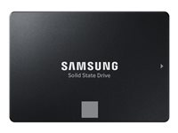 Samsung 870 EVO MZ-77E2T0B - SSD - chiffré - 2 To - interne - 2.5" - SATA 6Gb/s - mémoire tampon : 2 Go - AES 256 bits - TCG Opal Encryption MZ-77E2T0B/EU