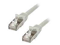 MCL - Cordon de raccordement - RJ-45 (M) pour RJ-45 (M) - 3 m - 5.8 mm - SFTP - CAT 7 - gris FCC7BMSHF-3M