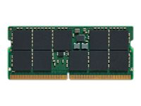 Kingston - DDR5 - module - 32 Go - SO DIMM 262 broches - 4800 MHz / PC5-38400 - CL40 - 1.1 V - mémoire sans tampon - ECC KTD-PN548T-32G