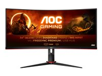 AOC Gaming CU34G2X/BK - écran LED - incurvé - 34" CU34G2X/BK