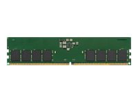 Kingston - DDR5 - module - 16 Go - DIMM 288 broches - 5600 MHz / PC5-44800 - CL46 - 1.1 V - mémoire sans tampon - non ECC KCP556US8-16