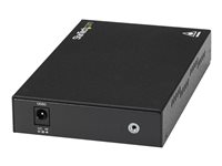 StarTech.com Convertisseur de média fibre optique GbE - Monomode LC - Convertisseur Ethernet cuivre vers fibre - 10 km (ET91000SM10) - Convertisseur de média à fibre optique - 1GbE - 100Base-LX, 1000Base-T - RJ-45 / mode unique LC - jusqu'à 10 km - 1310 nm - pour P/N: SVA12M2NEUA, SVA12M5NA ET91000SM10