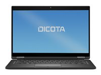 DICOTA Secret - Filtre de confidentialité pour ordinateur portable - 4 voies - adhésif - noir, transparent - pour Dell Latitude 7389 2-in-1, 7390 2-in-1 D31558