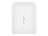 Belkin BOOST CHARGE - Adaptateur secteur - technologie PPS - 20 Watt - 3 A - Power Delivery 3.1 (24 pin USB-C) - blanc WCA006VFWH
