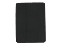 MW Folio Slim - Étui à rabat - polyuréthane, polycarbonate - noir, transparent - pour Apple 11-inch iPad Pro (2e génération, 3ème génération) MW-300062