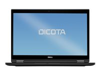 DICOTA - Filtre de confidentialité pour ordinateur portable - à double sens - module d'extension/adhésif - noir - pour Dell Latitude 5289 2-In-1 D31445