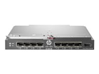 Cisco B22HP - Module d'extension - 10GbE, FCoE - 16 ports + 8 ports SFP+ (liaison montante) - pour Integrity Superdome 2 CB900s i6; ProLiant c3000 641146-B21