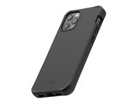 Mobilis SPECTRUM - Coque de protection pour téléphone portable - recyclé, antimicrobien - Impacthane - Noir intense - pour Apple iPhone 14 Pro 066033