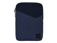 Case Logic LoDo Sleeve - Étui protecteur pour tablette - toile de coton - gris, bleu - 10" LODS110DBL