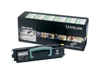 Lexmark - À rendement élevé - noir - original - cartouche de toner LRP - pour Lexmark E330, E332, E332n, E332tn, E340, E342n, E342tn 34016HE