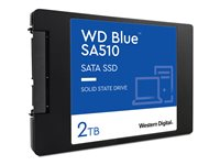 WD Blue SA510 WDS200T3B0A - SSD - 2 To - interne - 2.5" - SATA 6Gb/s WDS200T3B0A