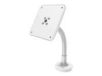Compulocks Support Tablette flexible VESA - Kit de montage (bras flexible) - pour tablette - acier - blanc - montable sur mur 159W