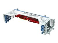 HPE 2SFF x4 Tri-Mode U.3 BC Secondary Drive Cage5 and PCIe Tertiary Riser Kit - Carte fille - pour Apollo 4200 Gen10 Plus (2.5"), 4200 Gen10 Plus for HPE Ezmeral Tracking (2.5") P28718-B21