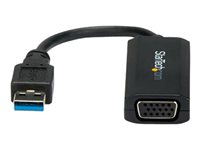 StarTech.com Adaptateur vidéo USB 3.0 vers VGA - Carte graphique externe avec installation du pilote intégrée - M/F - 1920x1200 - Adaptateur USB / VGA - USB type A (M) pour HD-15 (VGA) (F) - USB 3.0 - 19.5 m - support 1920 x 1200 (WUXGA) - pour P/N: MXT101MM USB32VGAV