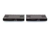 C2G HDMI HDBaseT + RS232 and IR over Cat Extender Box Transmitter to Box Receiver (18Gbps) - 4K 60Hz - Rallonge vidéo/audio/série - HDMI, HDBaseT - plus de CAT 6a - jusqu'à 100 m C2G30026