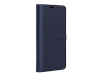 BIGBEN Connected - Étui à rabat pour téléphone portable - synthétique - bleu marine - pour Samsung Galaxy A42 5G FOLIOGA425GBL